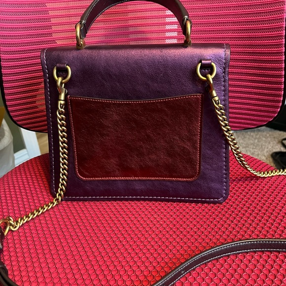 Coach Tilly top handle with cross body strap - Picture 6 of 7